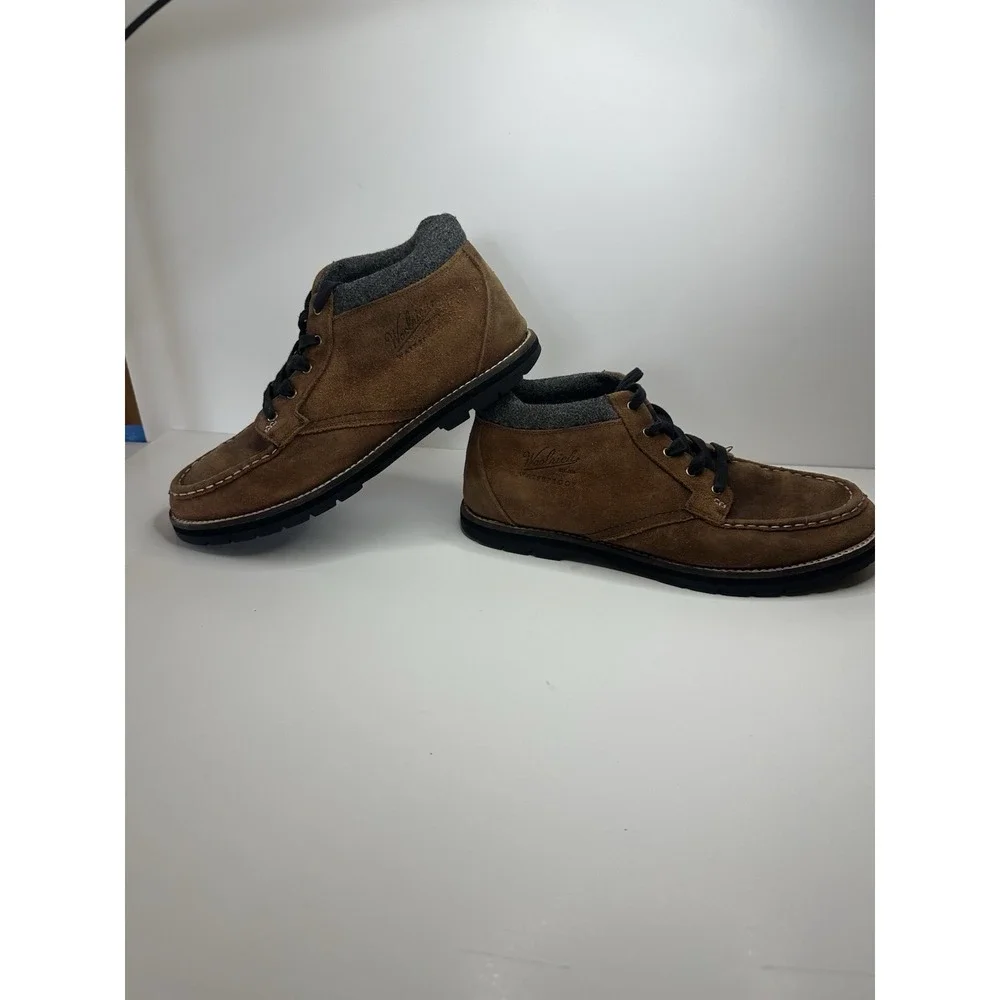 Woolrich Explorer Men's Ankle‎ Boots Size 9 Chukka Brown Lace Up